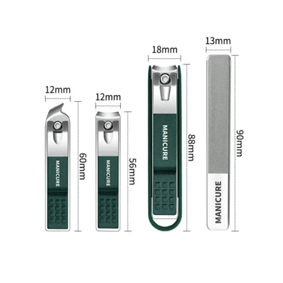 Lighteme 4-in-1-Nagelknipser-Set für sauberes Arbeiten