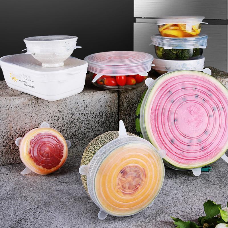 Lighteme Kitchen Silicone Stretch Lids - Upgraded material