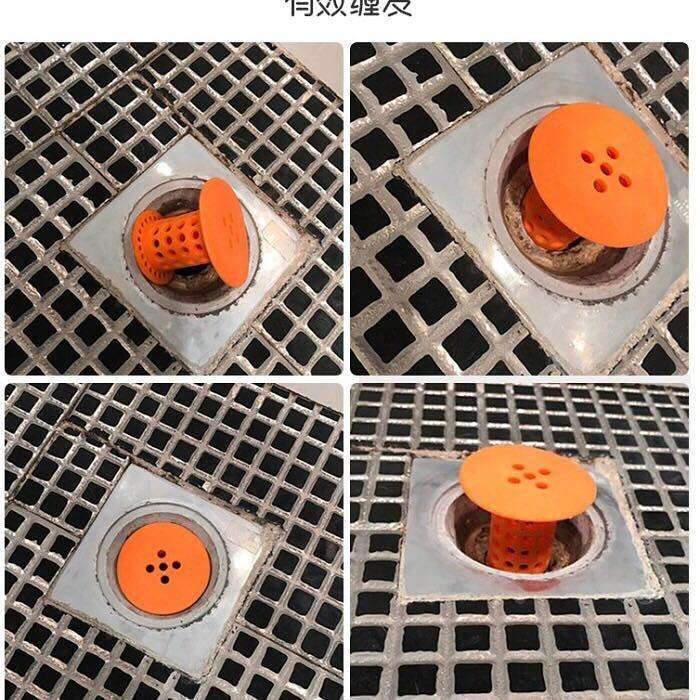 Lighteme TubShroom Revolutionary Hair Catcher Drain Protector for Tub Drains
