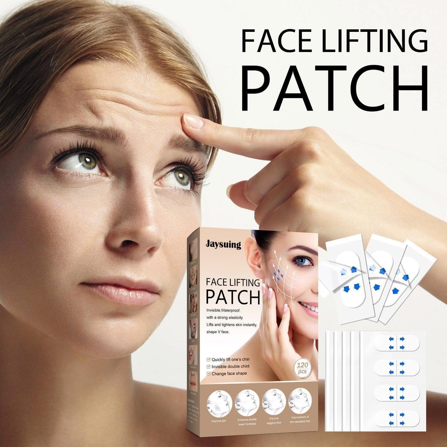 Lighteme INVISIBLE FACE LIFT TAPE - Lifting invisible pour le hack beauté ultime