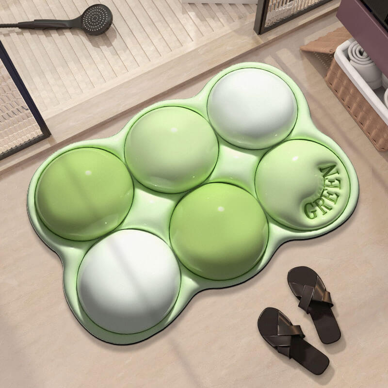 Tapis de bain absorbant Lighteme 3D Diatom Mud