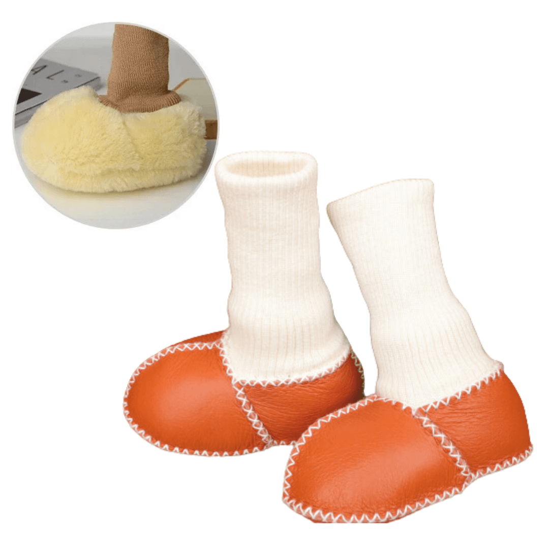 Lighteme rutschfeste warme Babyschuhe | Warme und kuschelige Stiefel