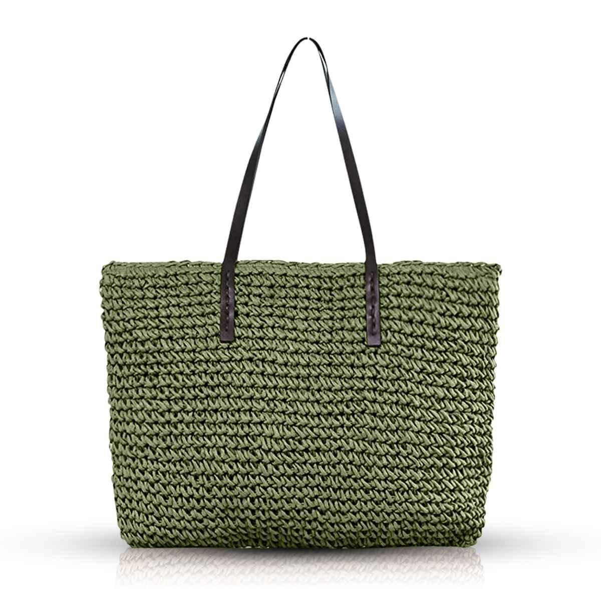 Sac tissé en paille Lighteme