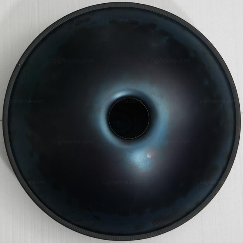 Lighteme Mandala Pattern Handmade Nitride Steel Handpan Drum Kurd Scale / Celtic Scale D Minor 22 Inch 9 Notes Hand Pan