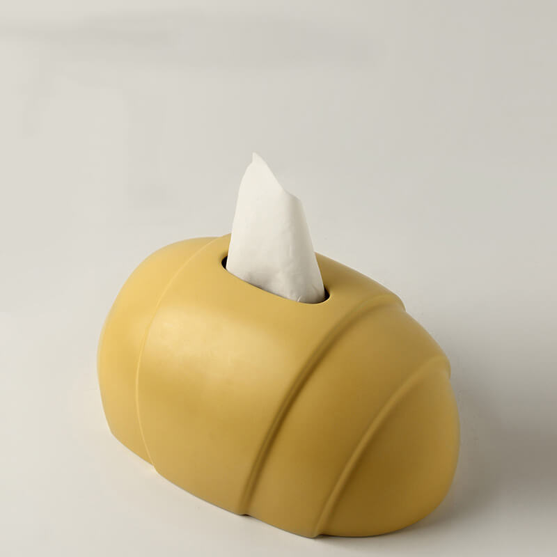 Lighteme Croissant Shaped Ceramic Tissue Storage Box