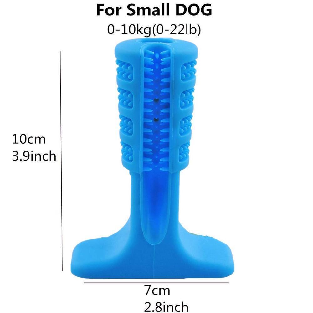 Lighteme Toothbrush Pet Molar Tooth Cleaner Brushing Stick Doggy Puppy Dental Care (2 colors)