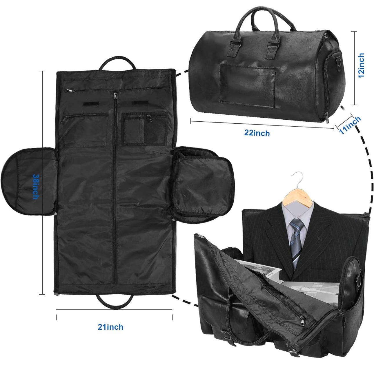 Sac de garde-robe pliable Lighteme avec plusieurs poches
