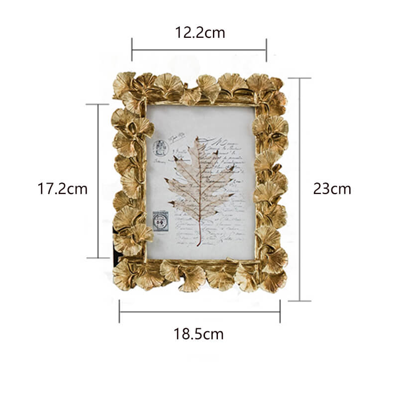 Lighteme Ginkgo Leaf Resin Photo Frame