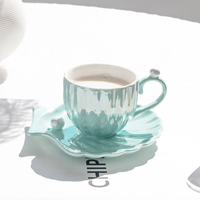 Tasse et soucoupe Lighteme Gradient Pearl Shell