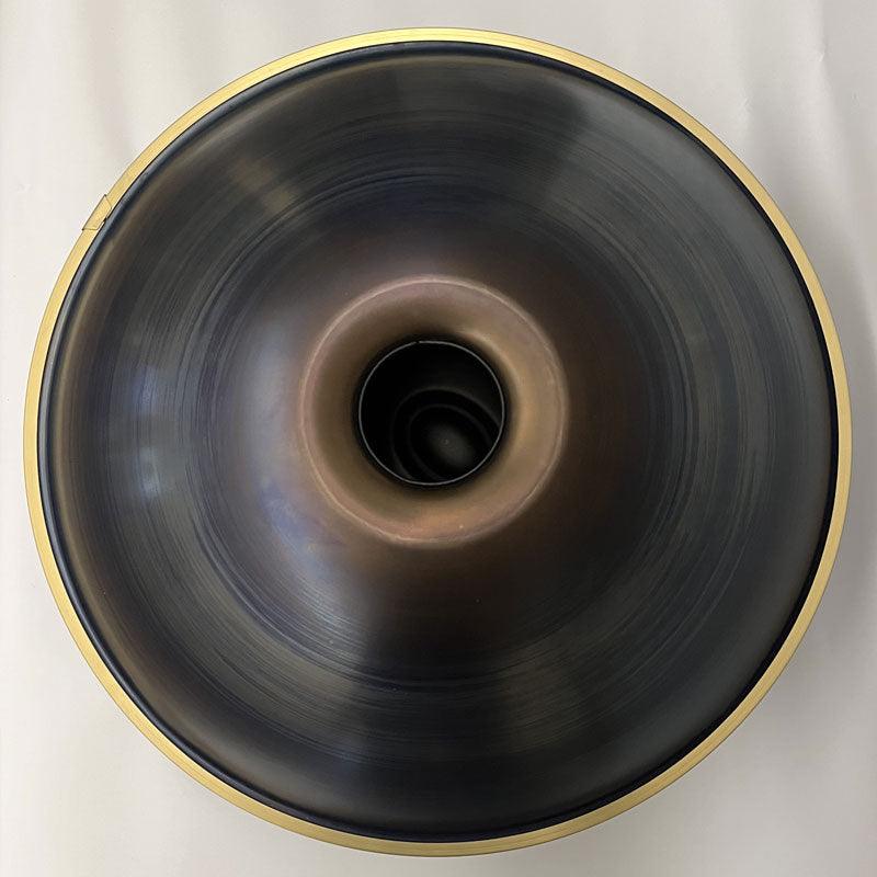 Lighteme Level A Rotation Kurd Scale D Minor 22 Inch 9/10 Notes 1.2mm Nitride Steel Handpan Drum Percussion Instrument