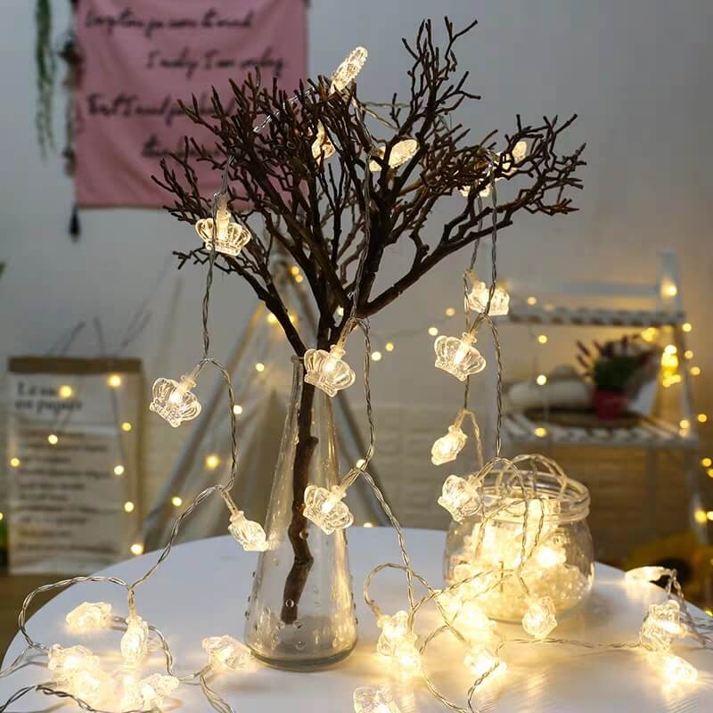 Lighteme LED Crown String Lights
