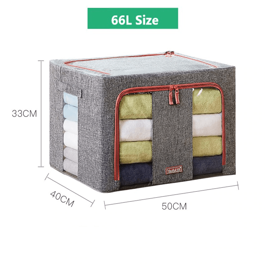 Boîte de rangement pliable pour vêtements Lighteme de grande taille