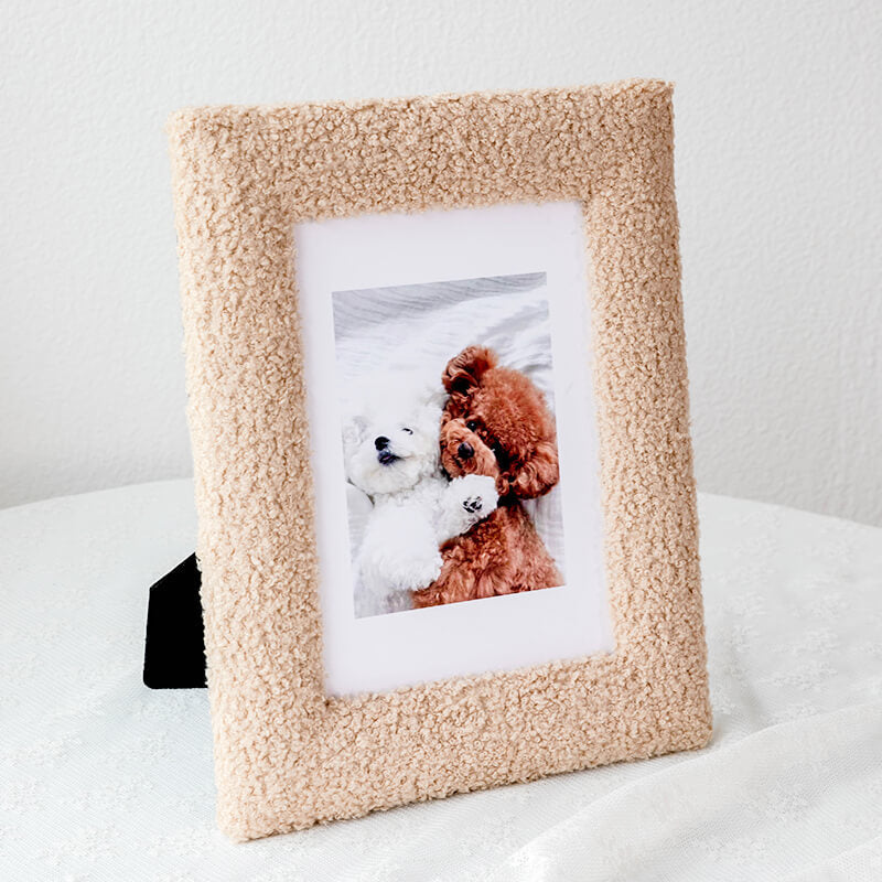 Cadre photo en peluche Lighteme