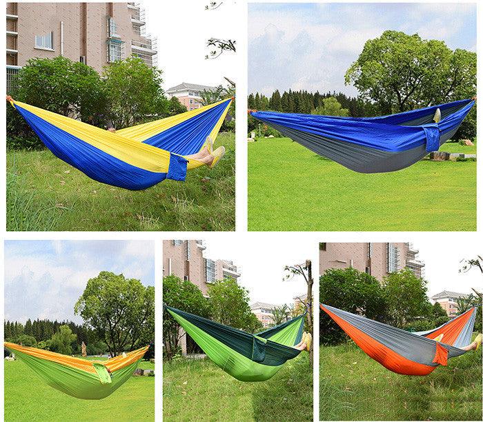 Hamac double parachute portable en nylon Lighteme