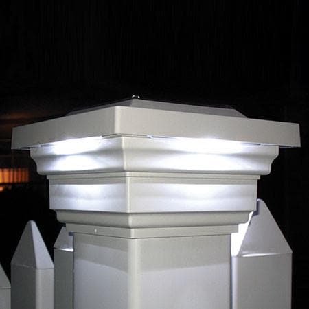 Lighteme Solar Cap Light - White