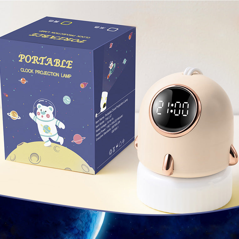 Lighteme Alarm Clock Star Projection Lamp