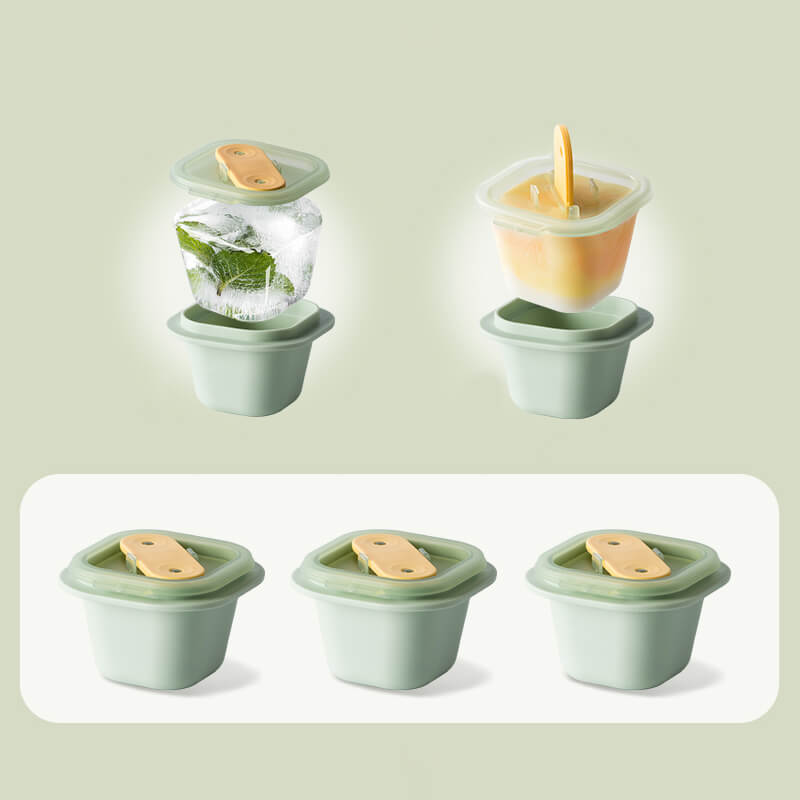 Lighteme Simple Ice Tray Molds 6pcs