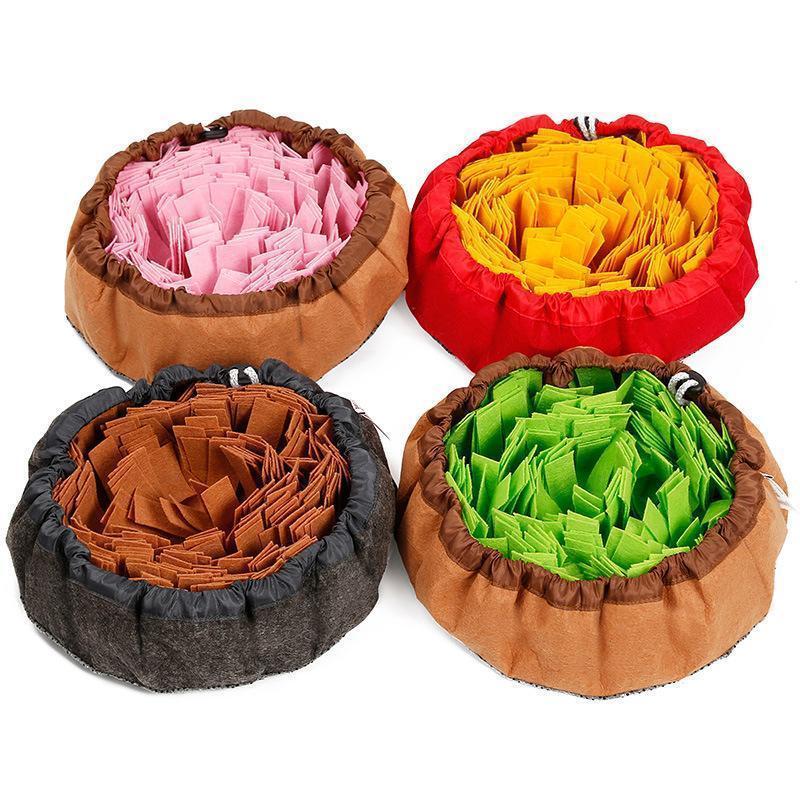 Tapis de détection Lighteme, gamelle éducative pour chien consommant de l'énergie (4 couleurs)
