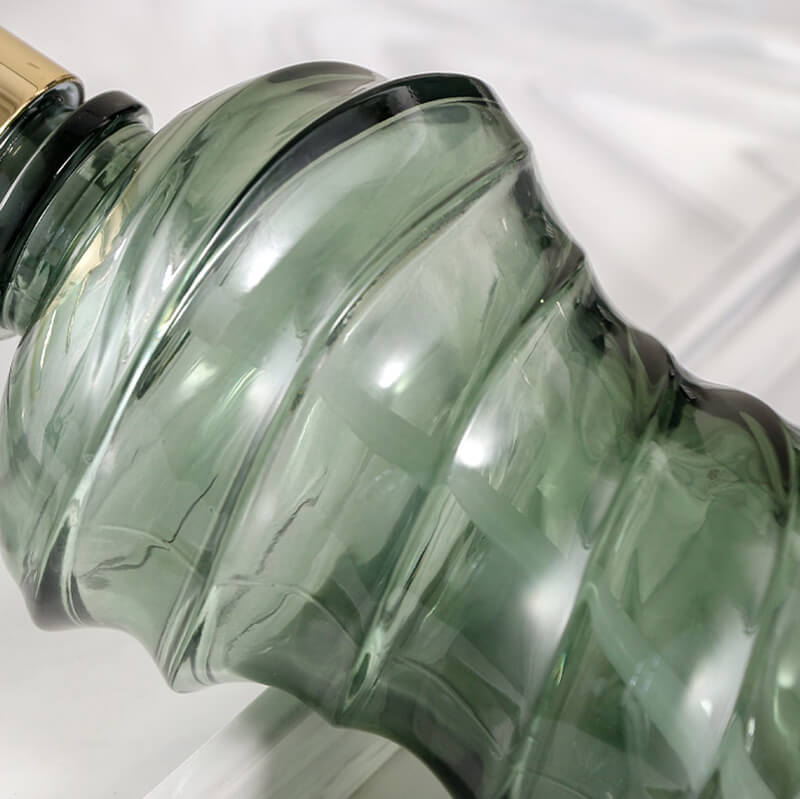 Lighteme Spiral Glass Soap Dispenser