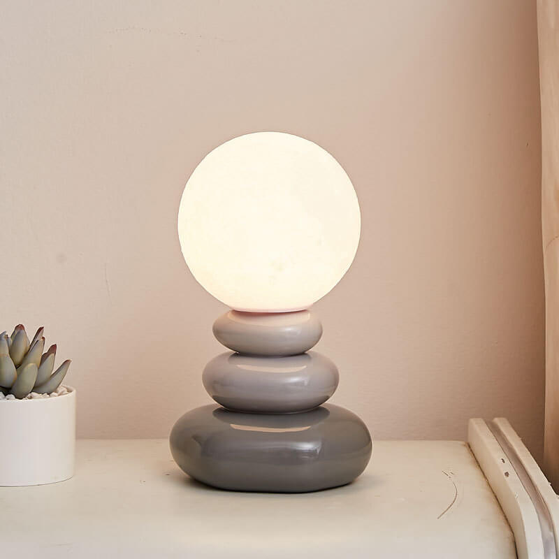 Lighteme Stacked Stone Creative Table Lamp