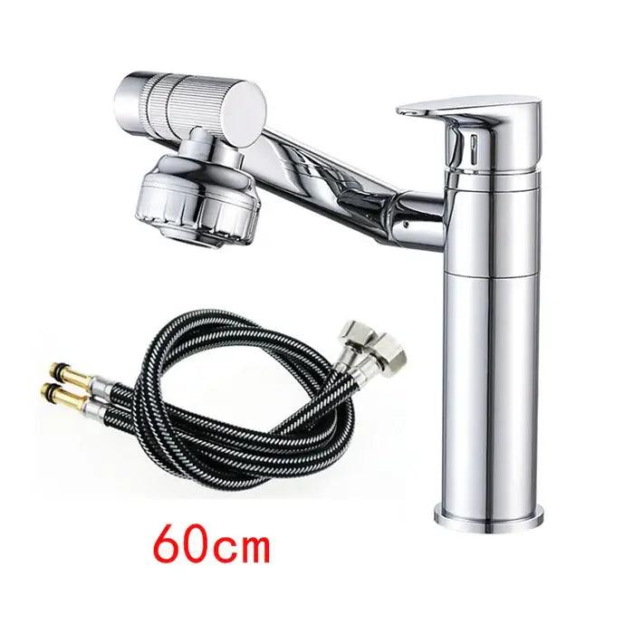 Lighteme Turn Wasserhahn | 1080° schwenkbarer Luxus-Wasserhahn für Küche und Bad