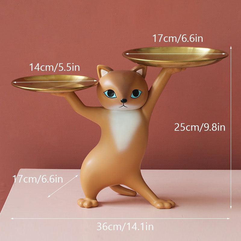 Lighteme Kreativer Katzen-Halteteller