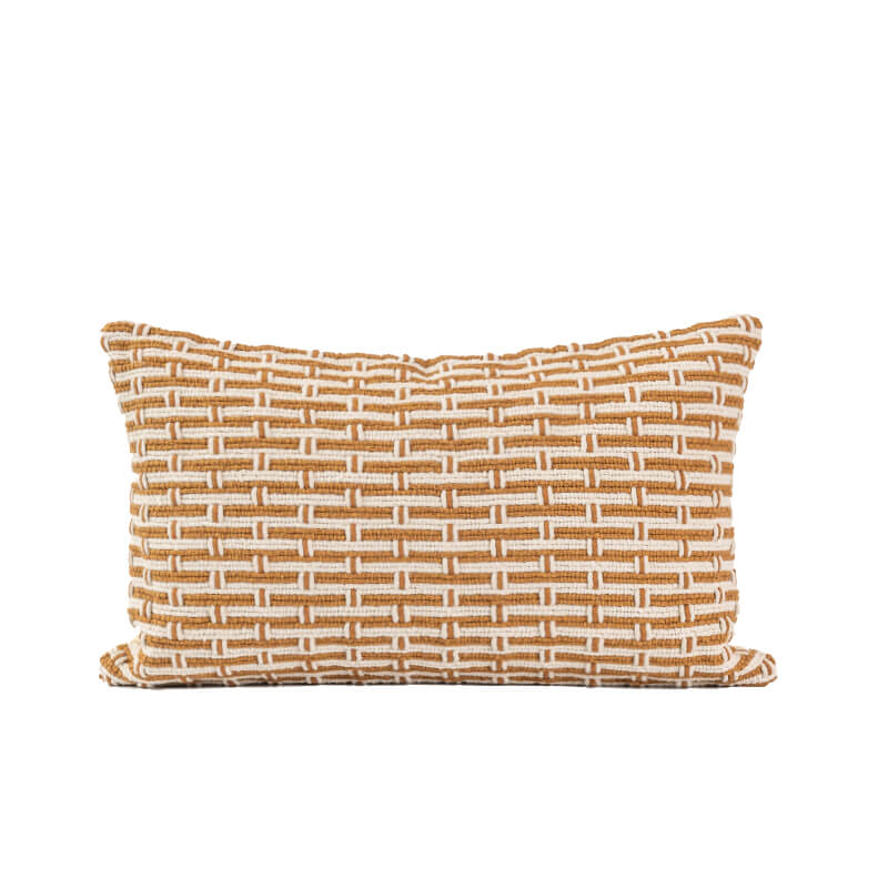 Housse de coussin tissée Lighteme