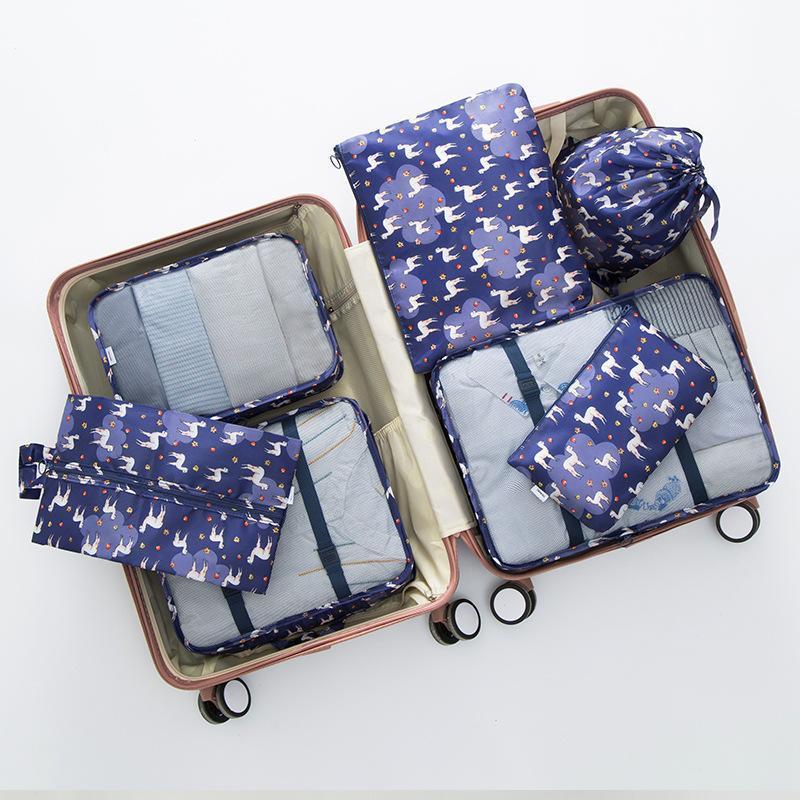 Lighteme Luggage Packing Organizer Set (7 Pcs)