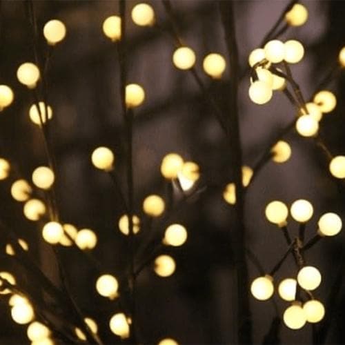 Lighteme Warm White LEDs Solar Christmas Light String