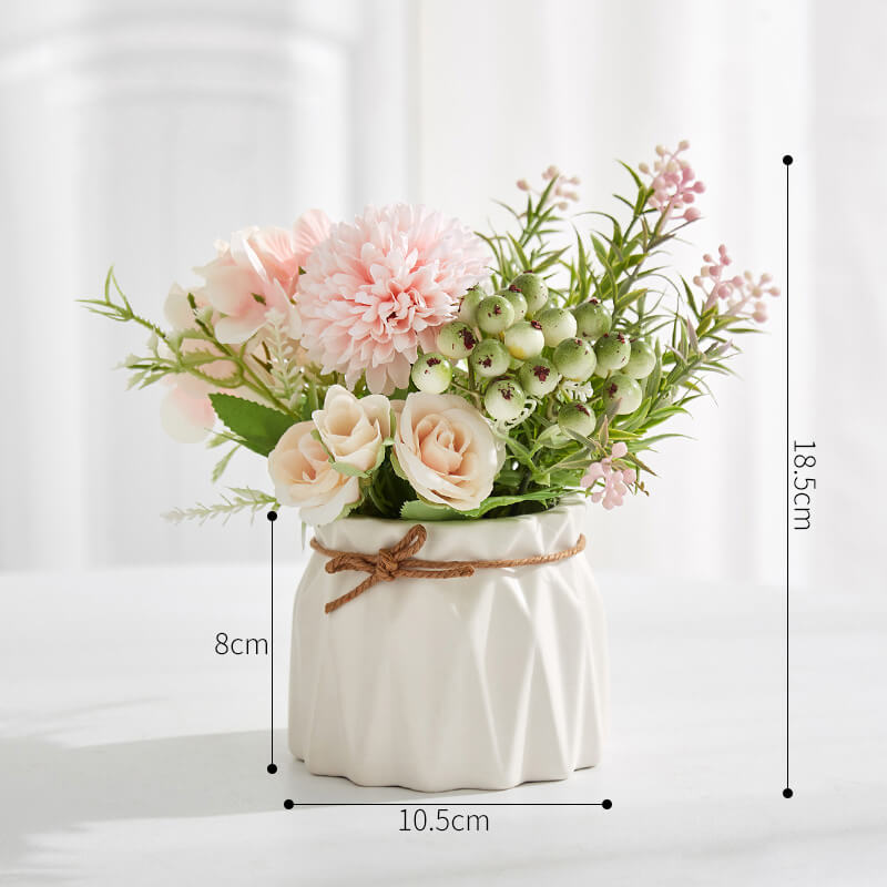 Lighteme Ceramic Bow Vase