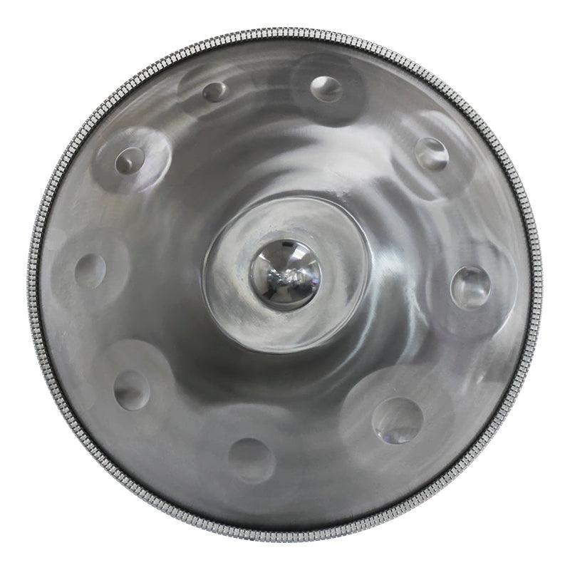 Mountain Rain Maßgeschneiderte Handgemacht C#3 Handpan Drums aus Edelstahl, 22 Zoll 9/10/11/15/17 Noten Space Drum Handpan