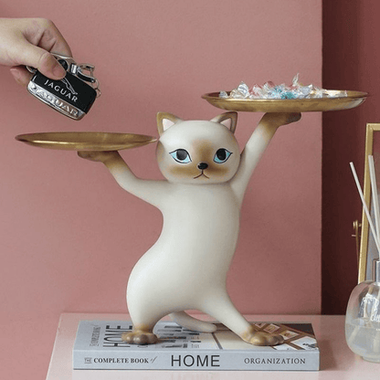 Lighteme Kreativer Katzen-Halteteller