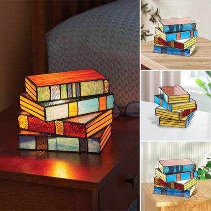 Lighteme Kreatives Nachtlicht in Buchstapelform