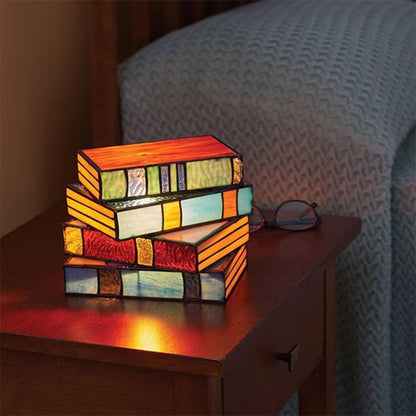 Lighteme Kreatives Nachtlicht in Buchstapelform