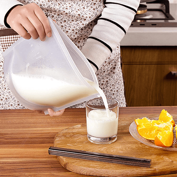 Lighteme Reusable Silicone Food Bag (4 colors)