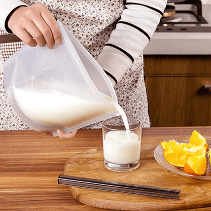Lighteme Reusable Silicone Food Bag (4 colors)