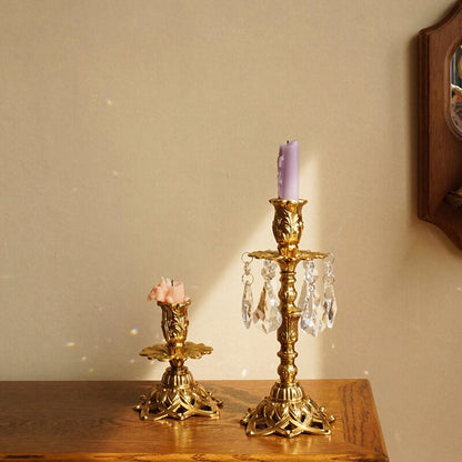 Bougeoir Lighteme en laiton vintage