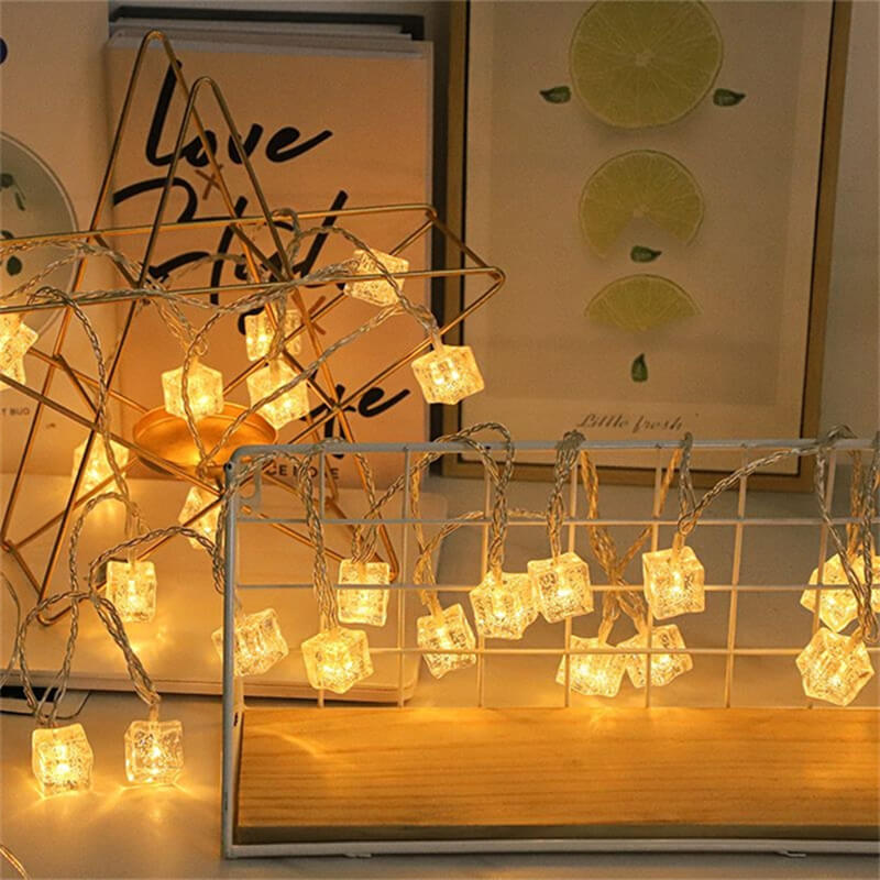 Lighteme LED Ice Cube String Lights