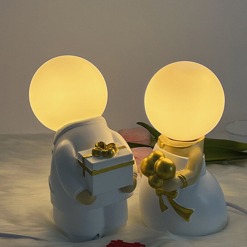 Lighteme Groom and Bride Table Lamps