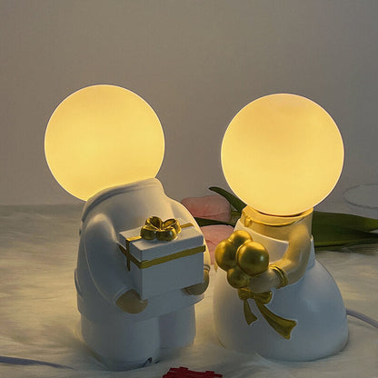 Lighteme Groom and Bride Table Lamps
