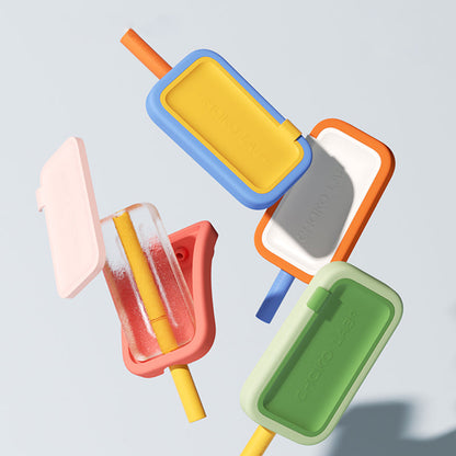Lighteme Silicone Straw Popsicle 2 in 1 Mold