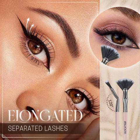 Lighteme abgewinkelte, fächerförmige Wimpernbürste