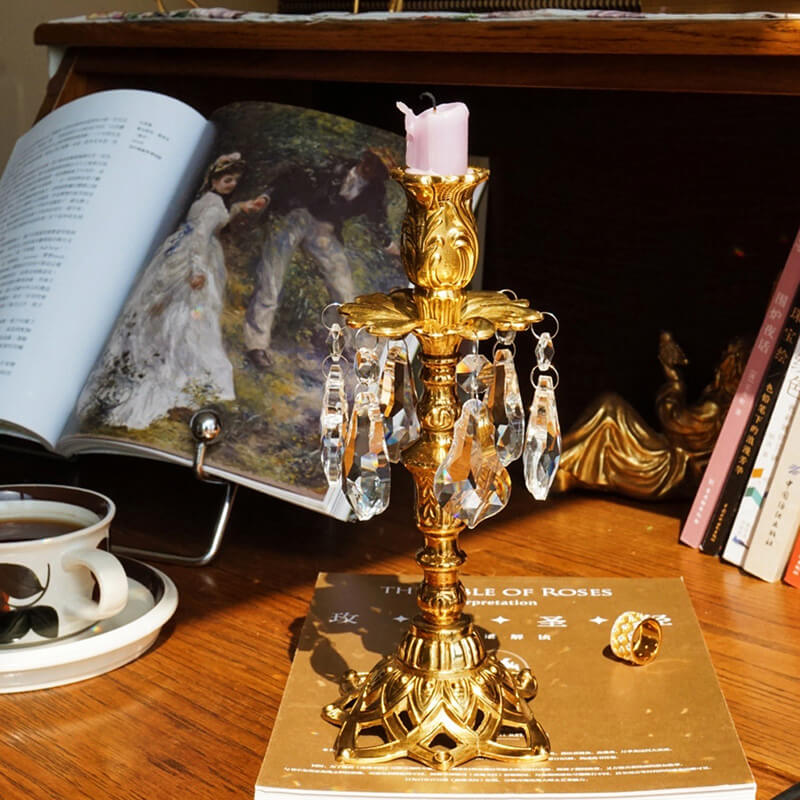 Bougeoir Lighteme en laiton vintage