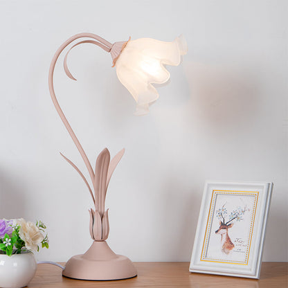 Lampe de table romantique à fleurs Lighteme