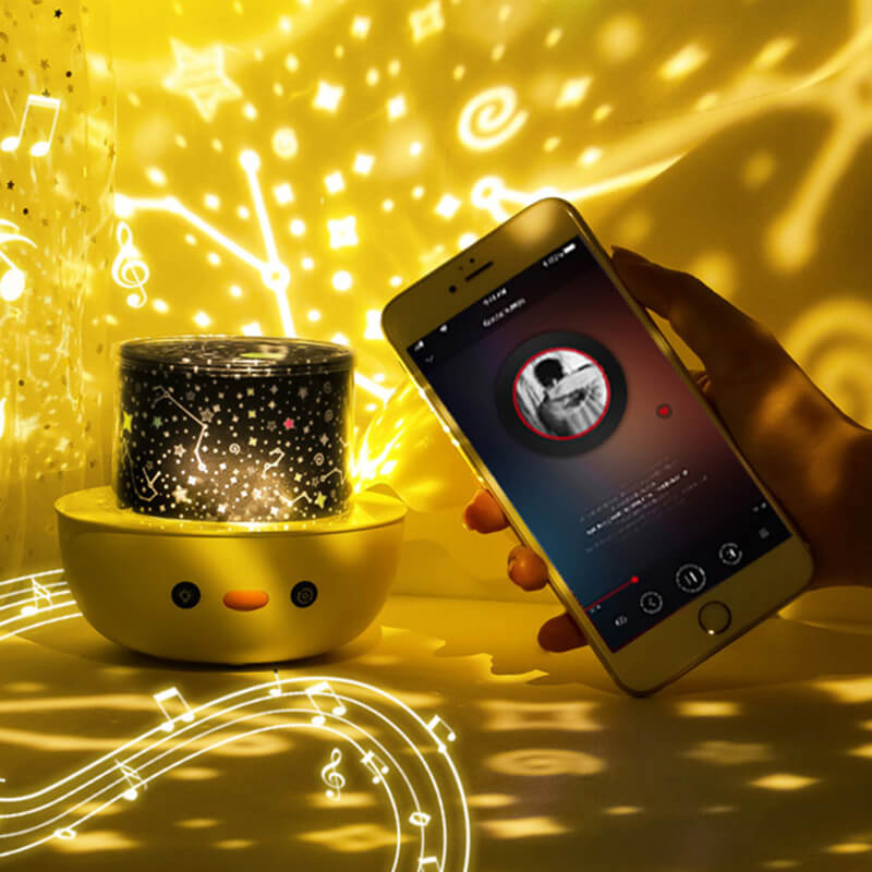 Lighteme Little Yellow Duck Projector Lamp