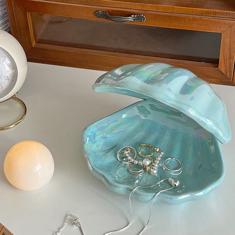 Lighteme Ceramic Shell Pearl Night Lamp