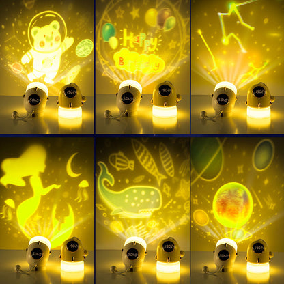 Lighteme Alarm Clock Star Projection Lamp