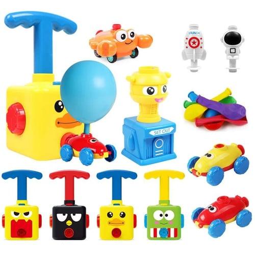 Ensemble de jouets pour voiture avec pompe à ballon Lighteme