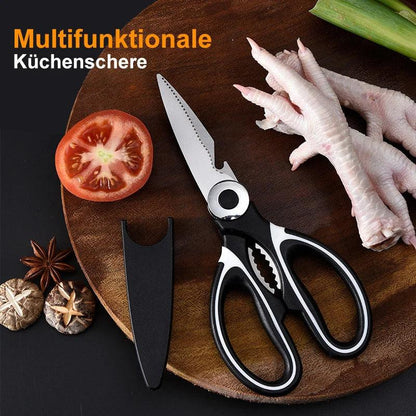Lighteme Multifunktionale Küchenschere aus Edelstahl 