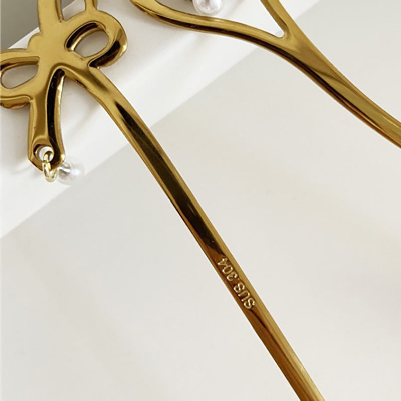 Lighteme Pearl Stainless Steel Dessert Spoon & Fork